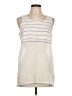 Lemlem Ivory Sleeveless Top Size L (estimated) - photo 1