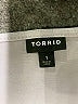 Torrid 100% Polyester Gray Short Sleeve Top Size 1X Plus (1) - photo 7