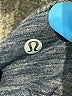 Lululemon Athletica Tweed Gray Blue Active T-Shirt Size 6 - photo 6