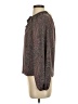 Evereve 100% Polyester Gray Long Sleeve Blouse Size XS - photo 5