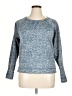 The Limited 100% Polyester Tweed Blue Pullover Sweater Size XL - photo 1