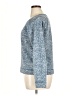 The Limited 100% Polyester Tweed Blue Pullover Sweater Size XL - photo 5