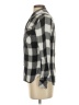 Rails 100% Rayon Checkered-gingham Silver Long Sleeve Button-Down Shirt Size XS - photo 5