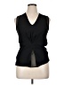 Tahari 100% Polyester Black Sleeveless Blouse Size XL (estimated) - photo 1