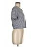 Shein Gray Short Sleeve Top Size 6 - photo 4