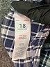 Carter's 100% Cotton Plaid Blue Long Sleeve Button-Down Shirt 12-18 MO / 18 MO - photo 4