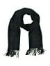 Unbranded Plaid Black Blue Scarf One size - photo 1