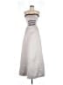 MoriLee by Madeline Gardner 100% Polyester Silver Cocktail Dress Size 14 - photo 1