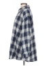 Shein Curve 100% Polyester Plaid Blue Long Sleeve Blouse Size 12 Plus (0) - photo 5