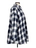 Shein Curve 100% Polyester Plaid Blue Long Sleeve Blouse Size 12 Plus (0) - photo 4