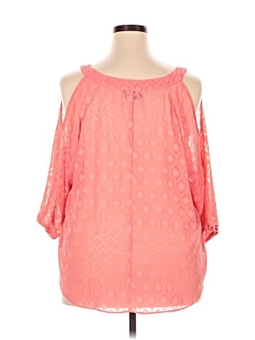 By & By 3/4 Sleeve Blouse (view 2)