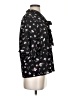 Assorted Brands Floral Black 3/4 Sleeve Button-Down Shirt Size S - photo 4