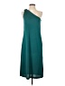 Assorted Brands Solid Teal Casual Dress Size 2 - photo 1