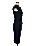 L.K. Bennett Solid Black Cocktail Dress Size 8 - photo 4
