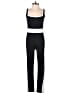 Pink Lily Color Block Black Jumpsuit Size M - photo 1
