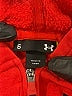 Under Armour Red Zip Up Hoodie Size 6 - photo 3