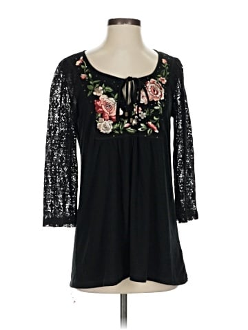 RXB 3/4 Sleeve Blouse (view 1)
