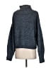 Nia 100% Polyester Tweed Gray Turtleneck Sweater Size XS - photo 2