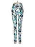 Bally Total Fitness Print Blue Active Pants Size M - photo 1