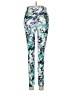 Bally Total Fitness Print Blue Active Pants Size M - photo 2