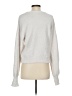 Express Solid White Pullover Sweater Size S - photo 2
