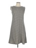 Escada Plaid Gray Casual Dress Size EU 42 / US 12 - photo 1