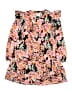 Assorted Brands 100% Polyester Floral Pink Dress Size L (youth) - photo 1