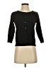 August Silk Black Cardigan Size S - photo 1