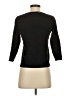 August Silk Black Cardigan Size S - photo 2