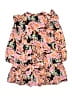 Assorted Brands 100% Polyester Floral Pink Dress Size L (youth) - photo 2