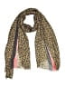 Stella & Dot Animal Print Tan Brown Scarf One size - photo 1