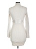 Gilli Solid Ivory Casual Dress Size L - photo 2