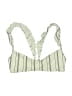 Boys + Arrows Stripes Ivory Swimsuit Top Size XS - photo 1