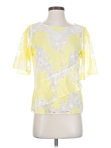 Matison Stone Short Sleeve Blouse (view 1)