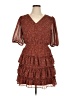 1.State 100% Polyester Burgundy Cocktail Dress Size XL - photo 1