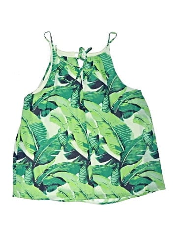 Blue Rain Sleeveless Blouse (view 2)