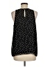 Vince Camuto 100% Polyester Polka Dots Black Sleeveless Blouse Size M - photo 2