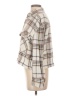 Zara Plaid Ivory Long Sleeve Blouse Size S - photo 5