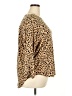 Crown & Ivy Animal Print Tan Cardigan Size XXL - photo 4