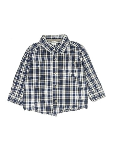 Carter's Long Sleeve Button-Down Shirt (view 1)