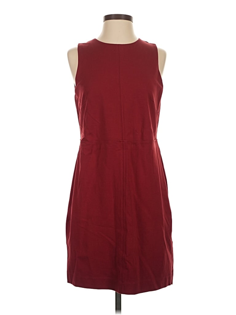 Pre-owned Boden Casual Dress In Burgundy