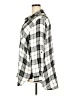 Catherines 100% Rayon Plaid Silver 3/4 Sleeve Button-Down Shirt Size 2X - photo 5