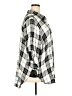 Catherines 100% Rayon Plaid Silver 3/4 Sleeve Button-Down Shirt Size 2X - photo 4
