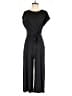 OAK + FORT Solid Black Jumpsuit Size S - photo 1