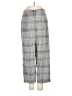 Divided by H&M Plaid Gray Casual Pants Size 2 - photo 1