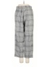 Divided by H&M Plaid Gray Casual Pants Size 2 - photo 2