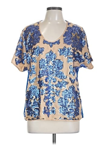 Neiman Marcus Short Sleeve Blouse (view 1)