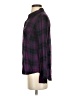 Rails 100% Rayon Plaid Purple Long Sleeve Button-Down Shirt Size XS - photo 5
