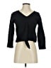 TeXTURE & THREAD Madewell 100% Cotton Black Pullover Sweater Size XS - photo 1
