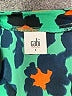 CAbi 100% Polyester Teal Short Sleeve Blouse Size S - photo 7